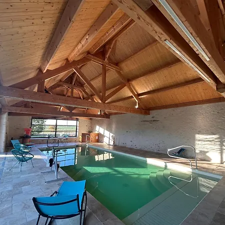 Maison De Avec Piscine Interieure - Le Grand Champagne * Saint-Victeur