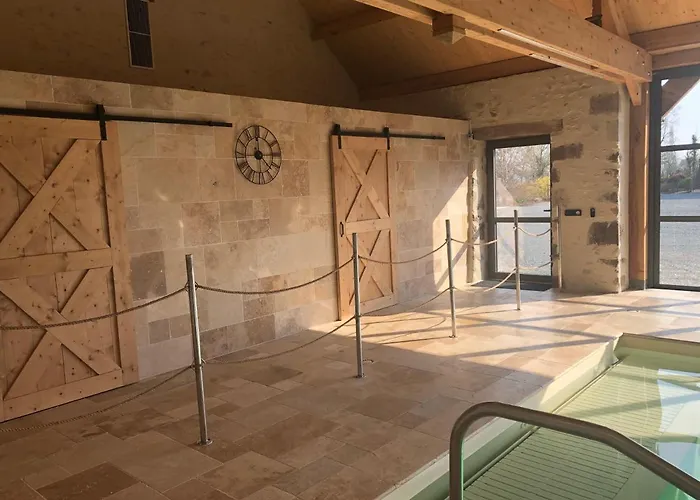 Maison De Avec Piscine Interieure - Le Grand Champagne Ferienhaus *