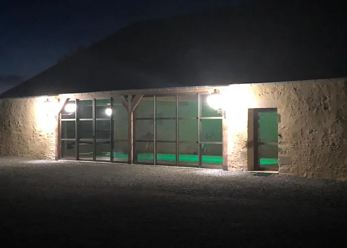 Maison De Avec Piscine Interieure - Le Grand Champagne Ferienhaus *