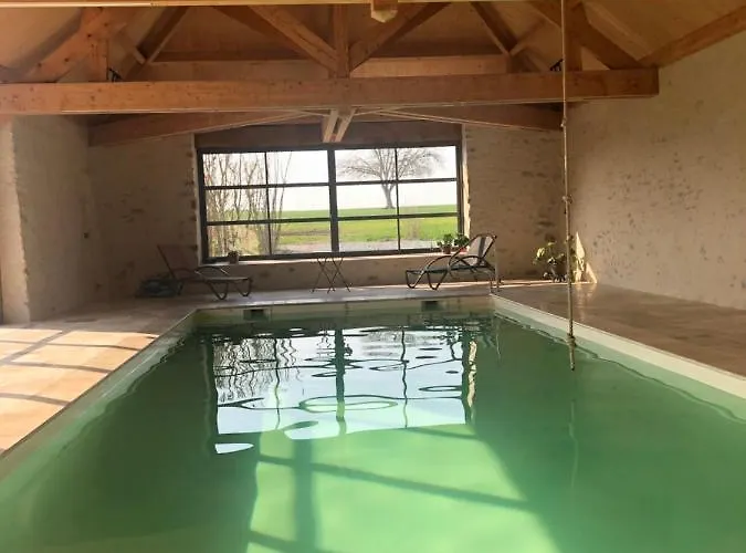 Maison De Avec Piscine Interieure - Le Grand Champagne *