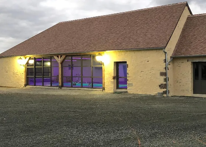 Maison De Avec Piscine Interieure - Le Grand Champagne Ferienhaus