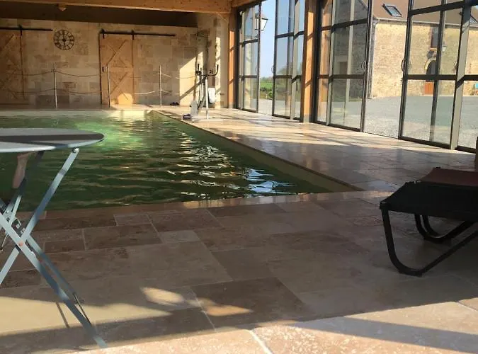 Maison De Avec Piscine Interieure - Le Grand Champagne Saint-Victeur