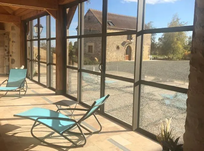 Ferienhaus Maison De Avec Piscine Interieure - Le Grand Champagne