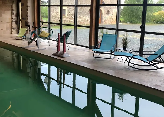 Maison De Avec Piscine Interieure - Le Grand Champagne * Saint-Victeur